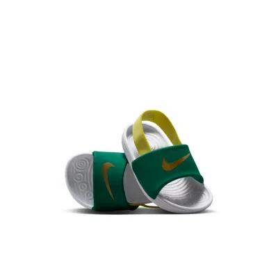 Nike Kawa Baby/toddler Slides In Green