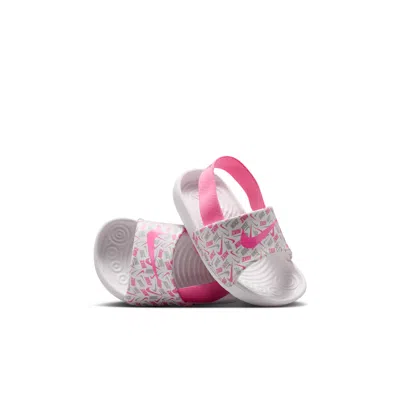 Nike Kawa Baby/toddler Slides In White