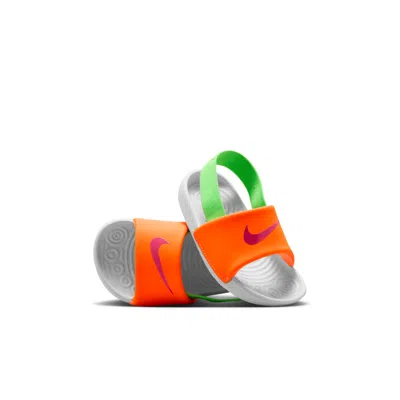 Nike Kawa Baby/toddler Slides In White