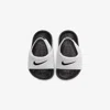 Nike Kawa Baby/toddler Slides In White,black,white,black