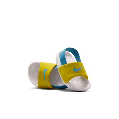 Nike Kawa Baby/toddler Slides In Gold