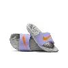 Nike Kawa Big Kids' Slides In Purple