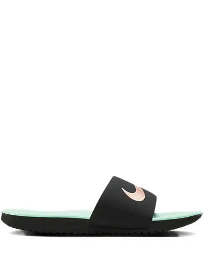 Nike Kawa "black/blue" Slides