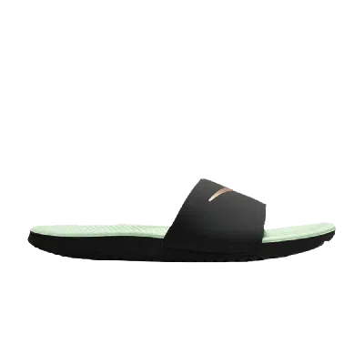 Pre-owned Nike Kawa Gs 'off Noir Mint Foam' In Black