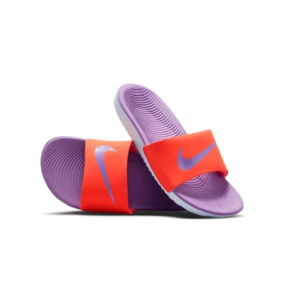 Nike Kawa Little/big Kids' Slides In Multi