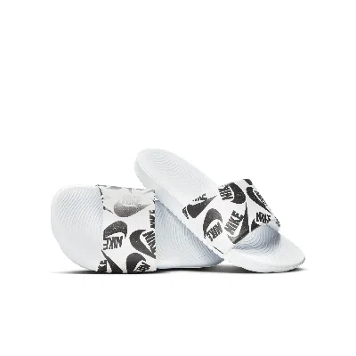 Nike Kawa Se Jdi Little/big Kids' Slides In Grey