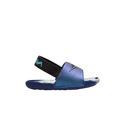 Pre-owned Nike Kawa Se Slide Td 'space Explorer' | Blue | Infant Size 7