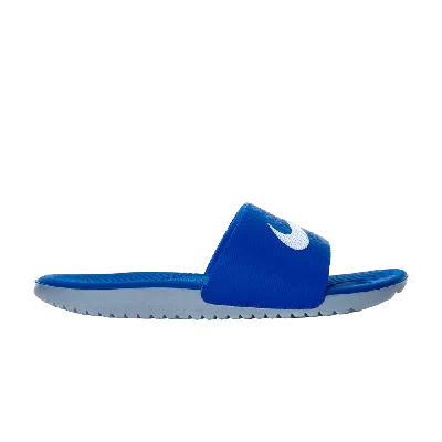 Pre-owned Nike Kawa Slide Bg In Blue