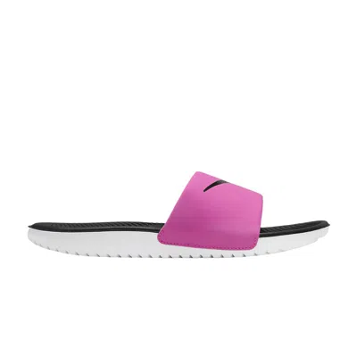 Pre-owned Nike Kawa Slide Gs 'laser Fuchsia' | Pink | Kid's Size 2