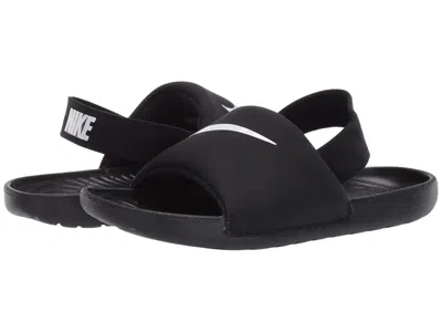 Nike Kids' Kawa Slide (infant/toddler) Boys Shoes Black/white/white/white : 10 Toddler M, Synthetic
