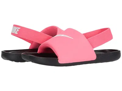Nike Kawa Slide (infant/toddler) Kids Shoes Digital Pink/white/black : 10 Toddler M, Synthetic