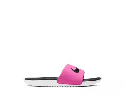 Nike Kawa Slide Sandal Kids' In Pink