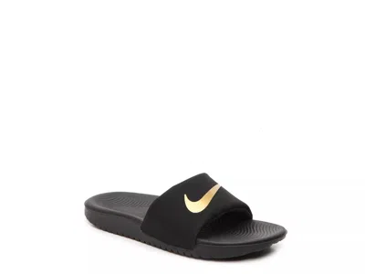 Nike Kawa Slide Sandal Kids' In Black