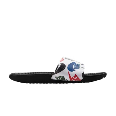 Pre-owned Nike Kawa Slide Se Jdi Gs 'black' | Kid's Size 7
