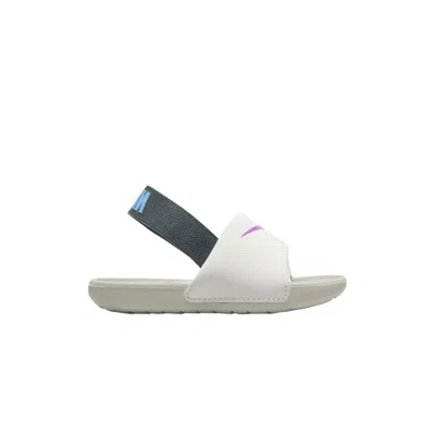 Pre-owned Nike Kawa Slide Td 'summit White Hyper Violet' | Infant Size 7