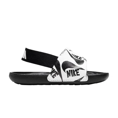 Pre-owned Nike Kawa Slide Td 'white Black' | Infant Size 6