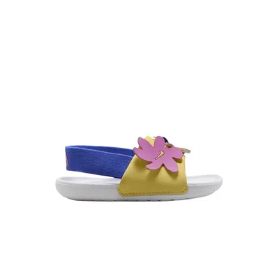 Pre-owned Nike Kawa Slide Td 'white Sapphire' | Black | Infant Size 2