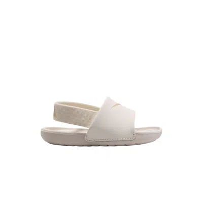 Pre-owned Nike Kawa Slides Td 'phantom Sanddrift' | Cream | Infant Size 10 In White