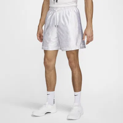 Nike Kobe 6"  Men's Dri-fit Standard Issue Reversible Basketball Shorts In White