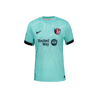 Nike Kc Current 2025 Stadium Away  Women's Dri-fit Nwsl Replica Jersey In Green