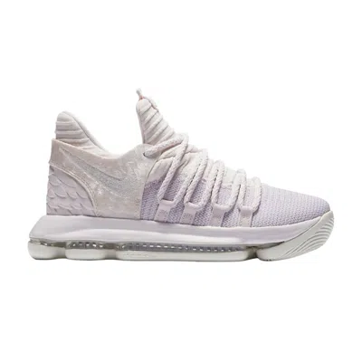 Pre-owned Nike Kd 10 Gs 'aunt Pearl' | Pink | Kid's Size 7