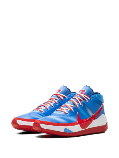 Nike Kd 13 New Jersey Nets Hardwood Classics Lace-up Sneakers In Blue