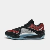 Nike Kd 16 Basketball Shoes In Black/metallic Silver/bright Crimson