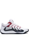 Nike Kd 17 Usa Fj9487-101 Sneaker Men White Obsidian Red Basketball Shoes Fd1111 In White