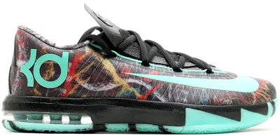 Pre-owned Nike Kd 6 Nola Gumbo League Illusion Sneakers In Color/green Glow