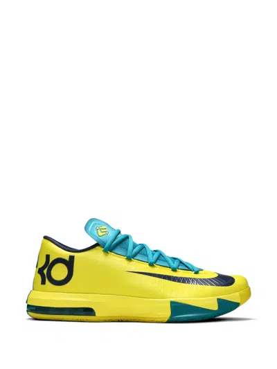 Nike Kd 6 Sneakers In Yellow