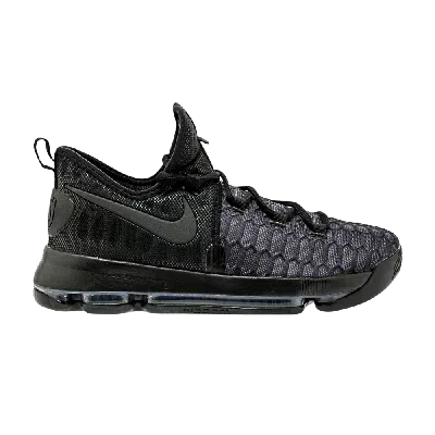 Pre-owned Nike Kd 9 Gs 'black Space'