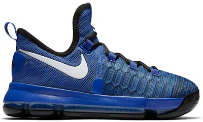 Pre-owned Nike Kd 9 Sneakers In Game Royal/black/white
