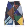 Nike Kd Durant Quick Dry Basketball Shorts Colorblock In Multi