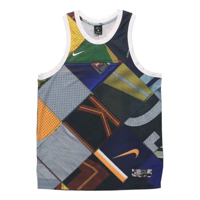 Nike Kd Hyper Elite Durant Basketball Sports Top Men Multi-colorblock