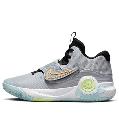 NIKE NIKE KD TREY 5 X EP 'GREY VOLT CRIMSON'