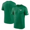 Nike Kelly Green Philadelphia Eagles Sideline Alt Pack Small Logo Legend Performance T-shirt In Green