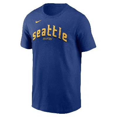 Nike Ken Griffey Jr. Seattle Mariners City Connect Fuse Menâs  Men's Mlb T-shirt In Blue