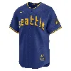 Nike Ken Griffey Jr. Seattle Mariners City Connect  Men's Dri-fit Adv Mlb Limited Jersey In Blue