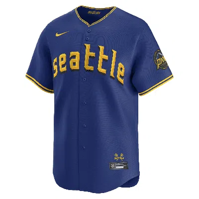 Nike Ken Griffey Jr. Seattle Mariners City Connect  Men's Dri-fit Adv Mlb Limited Jersey In Blue