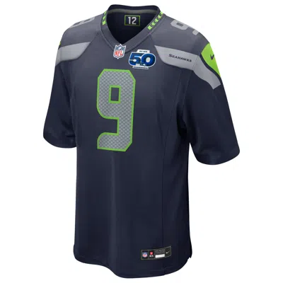 Nike Kenneth Walker Iii Seattle Seahawks 50th Anniversary  Men's Nfl Game Jersey In Blue