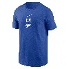Nike Royal Kentucky Wildcats 2-hit Stacked T-shirt In Blue