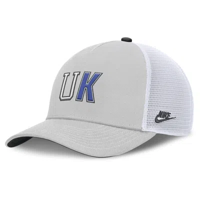 Nike Kentucky Legacy Basketball Rise  Unisex College Trucker Adjustable Hat In Gray