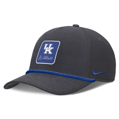 Nike Kentucky Legacy Letter Rise  Unisex Dri-fit College A-frame Adjustable Hat In Gray