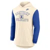 Nike Kentucky Legacy  Men's Dri-fit College Long-sleeve Hooded T-shirt In Neutral