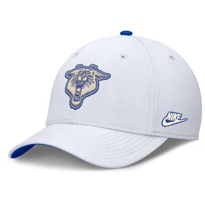 Nike Kentucky Legacy Rise  Men's Dri-fit College Hat In White