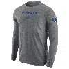 Nike Kentucky  Men's College Long-sleeve T-shirt In Grey