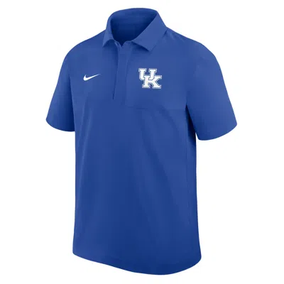 Nike Kentucky  Men's Dri-fit College Polo In Blue