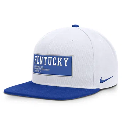 NIKE KENTUCKY ON-FIELD PRO  MEN'S DRI-FIT COLLEGE ADJUSTABLE HAT,1015911655