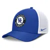 Nike Men's Royal/white Kentucky Wildcats Rise Primetime Performance Trucker Adjustable Hat In Multi