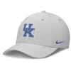 Nike Kentucky Rise Practice Swoosh  Men's Dri-fit College Hat In Gray